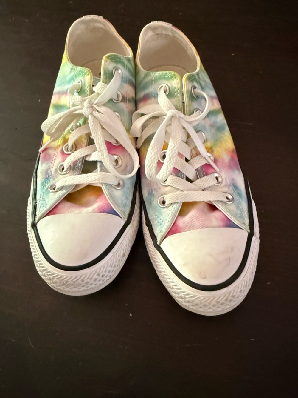 Tye dye converse women’s 7.5 - Picture 6 of 9